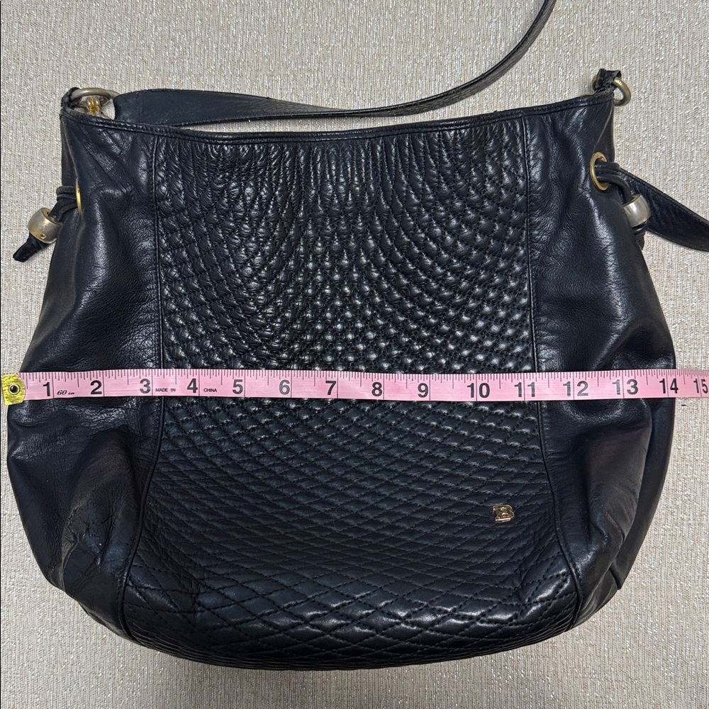 Vintage Bally Black Quilted Leather Shoulder Bag - Picture 14 of 15